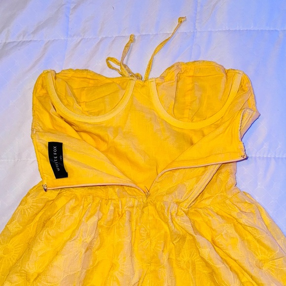 White Fox Boutique Flowers In The Rain Mini Dress - Picture 5 of 7